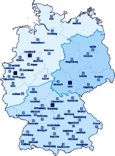 Technikerfortbidung von Kiel bis Rosenheim und von Bocholt bis Chemnitz