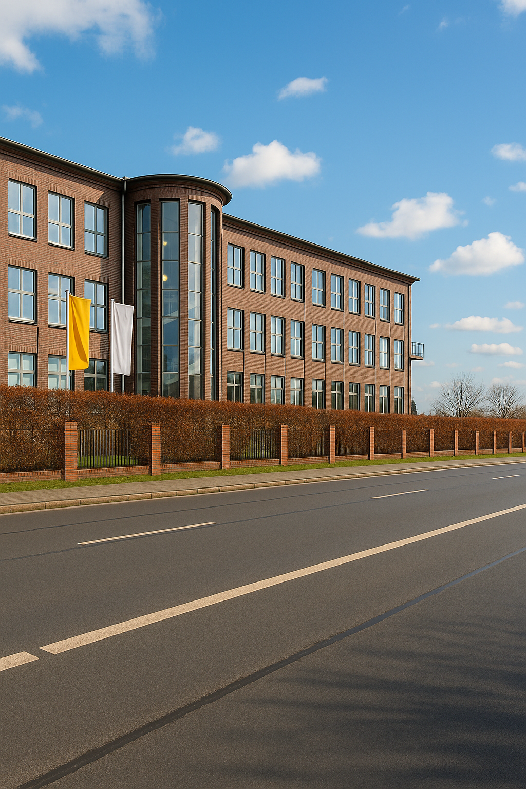 Bild: Frontalaufnahme Gebäude Seminarzentrum Dessau-Roßlau